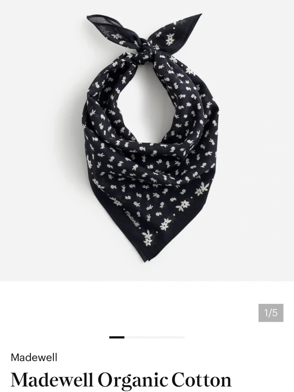 ISO in search of madewell bandanas :-)